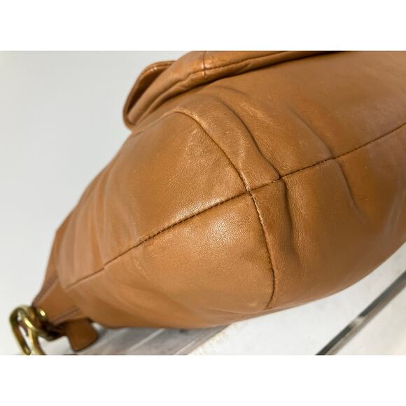 COACH 14783 LARGE BROWN SMOOTH LEATHER HANDBAG, SHOULDER BAG - Picture 7 of 16